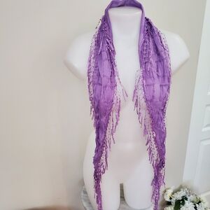 Feminine  Purple Women's Scarf
